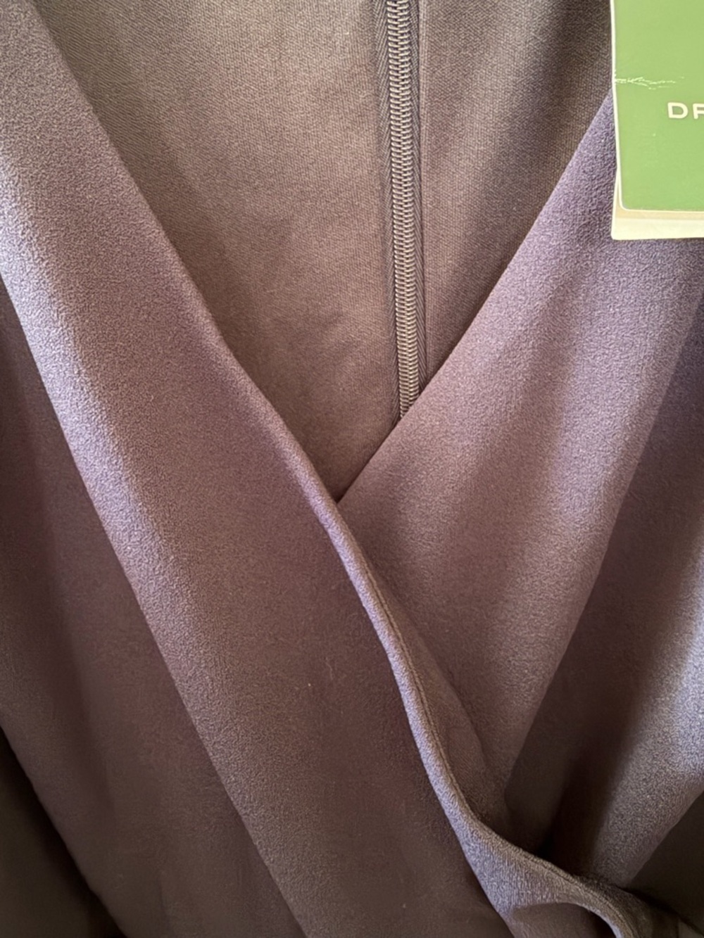 Lauren Ralph Lauren Navy Cape Sleeve Jumpsuit Size 10 NWT Elegant - Picture 8 of 14